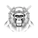 MONKEY KING FULL BODY tattoo design idea