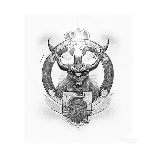 For with God, NOTHING shall be impossible! tattoo design idea