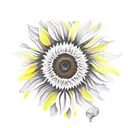 Sunflower tattoo design idea