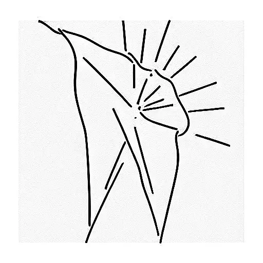 raindrops tattoo design idea