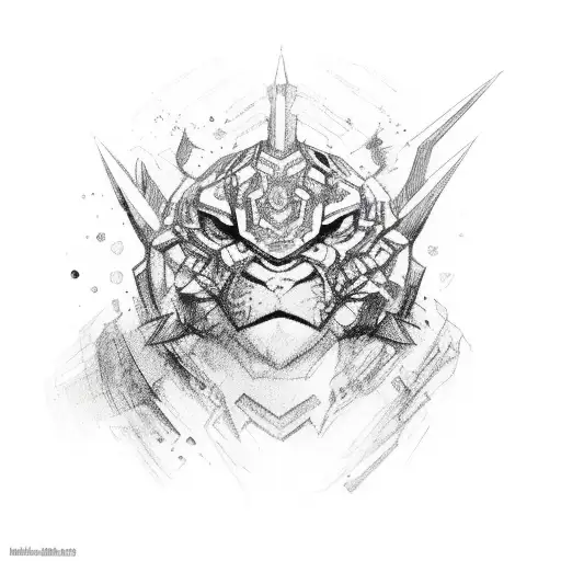 BTS 7 Love universal  tattoo design idea