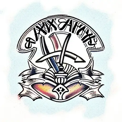 ajax and achilles tattoo design idea