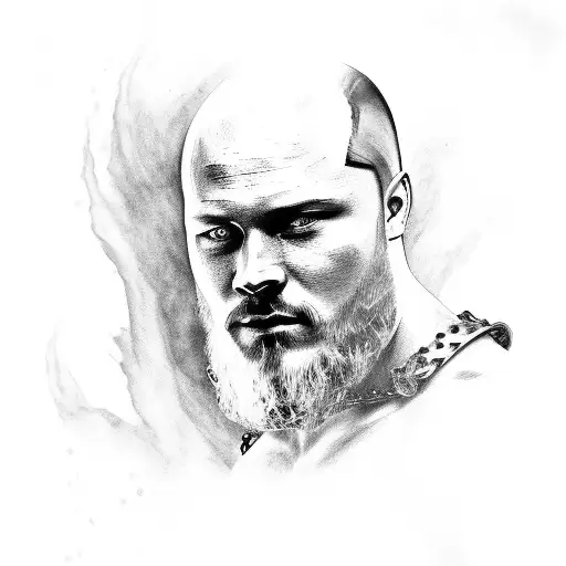 Ragnar lothbrok tattoo design idea