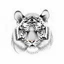 Tiger,thai,god tattoo design idea