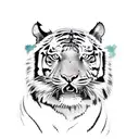 Tiger,thai,god tattoo design idea