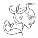 devil tattoo design idea