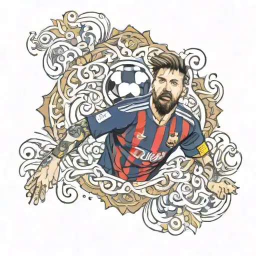 Messi world cup tattoo design idea
