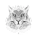 wildlife tattoo design idea