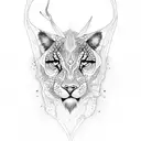 wildlife tattoo design idea