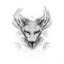 wildlife tattoo design idea