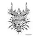 são jorge tattoo design idea