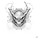 name Raphael tattoo design idea