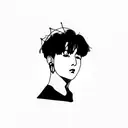Jungkook tattoo design idea