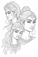 My name is Purnima and my mothers name is meena father’s name is harsh husband is karan sister anjali and brother Dhruv. tattoo design idea