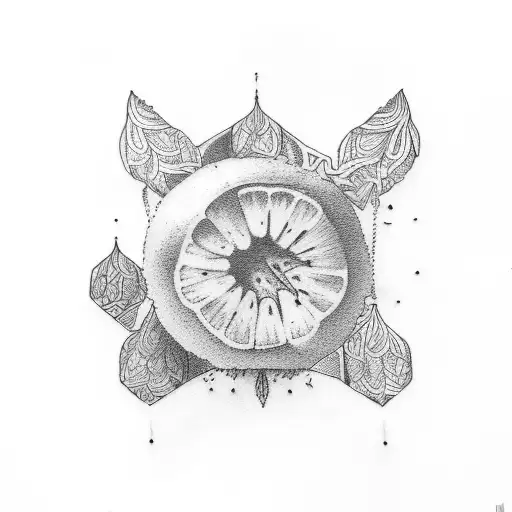 fallen fruit by lorde tattoo design idea
