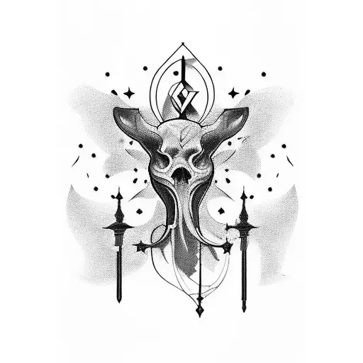 Tatouage sacré coeur chardon épine ronce poitrine humaine tattoo design idea