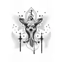Tatouage sacré coeur chardon épine ronce poitrine humaine tattoo design idea
