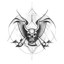 Tatouage sacré coeur chardon épine ronce poitrine humaine tattoo design idea