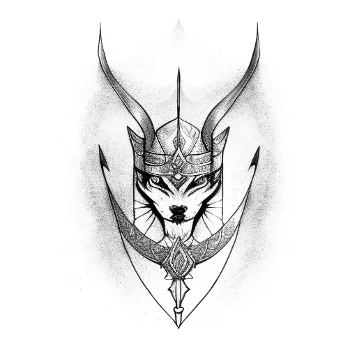 Excalibur  tattoo design idea