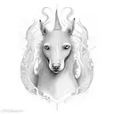 Kelpie tattoo design idea