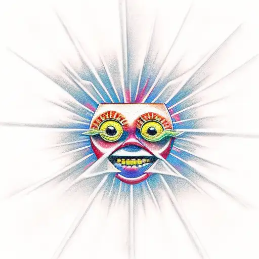 sunshine tattoo design idea