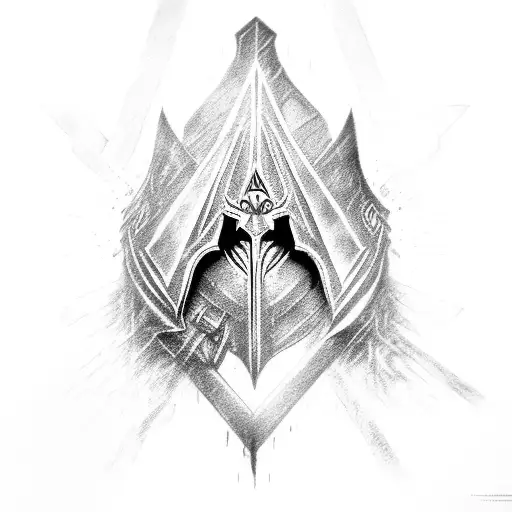 assassins creed, raziel soul reaver, squall final fantasy viii, garrus mass effect,  tattoo design idea