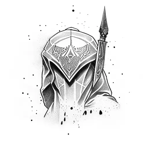 assassins creed tattoo design idea