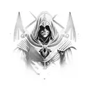 assassins creed, raziel soul reaver, squall final fantasy viii, garrus mass effect,  tattoo design idea