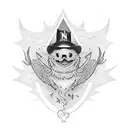 nashville marriage water tattoo design idea