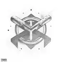 Thor's Hammer tattoo design idea