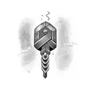 Thor's Hammer tattoo design idea