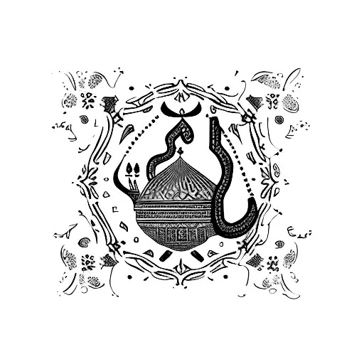 old iran tattoo design idea