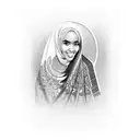 Canadian-born Somali black African. Muslim and wear the hijab.henna. I speak a mixture of English and Somali. muslim tattoo design idea