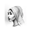 Canadian-born Somali black African. Muslim and wear the hijab.henna. I speak a mixture of English and Somali. muslim tattoo design idea