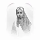 Canadian-born Somali black African. Muslim and wear the hijab.henna. I speak a mixture of English and Somali. muslim tattoo design idea