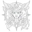 CJ tattoo design idea