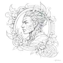 CJ tattoo design idea