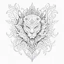 CJ tattoo design idea