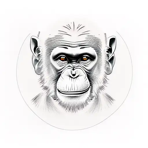 monkey tattoo by TATTOOQAC on DeviantArt
