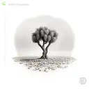 olive tree tattoo design idea