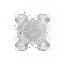 Gemini tattoo design idea