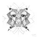 Gemini tattoo design idea