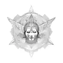 metatron archangel  tattoo design idea