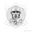 sticky fingers band albums tattoo design idea