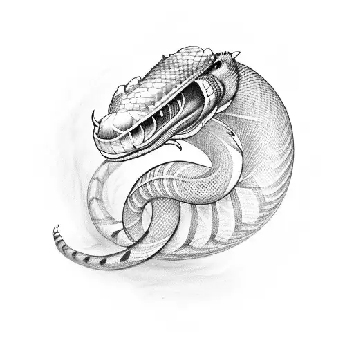King Cobra  tattoo design idea