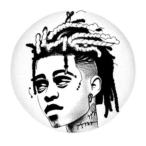 xxxtentacione tattoo design idea