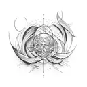 Da vinci  tattoo design idea