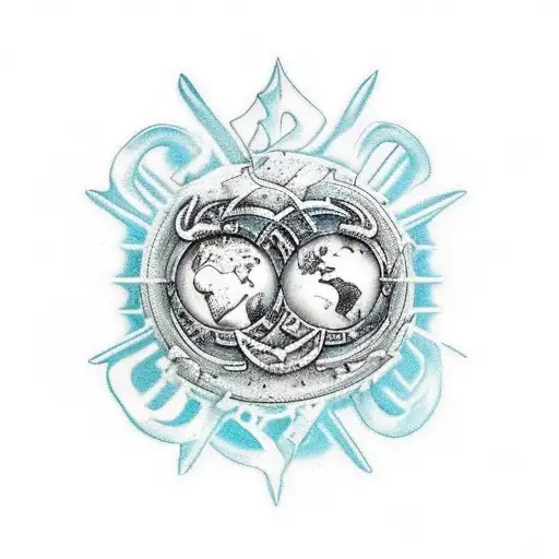 Ocean son relocation from uk to Israel leaving dad behind   tattoo design idea