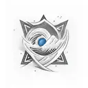 wave son relocation from uk to Israel leaving dad behind   tattoo design idea