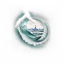 wave son relocation from uk to Israel leaving dad behind   tattoo design idea